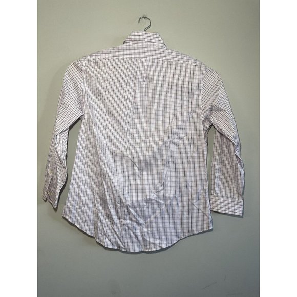 New POLO Ralph Lauren Men's  Button Up Shirt PINK-BLUE-WHITE  - 16.5 32/33 - Picture 2 of 7